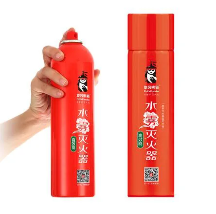 Portable Highly efficient water-mist fire extinguisher