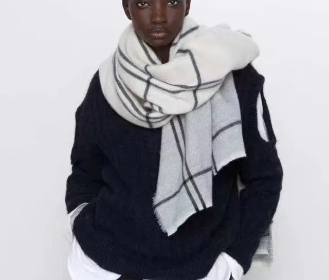 BRAND AW woven scarf for women