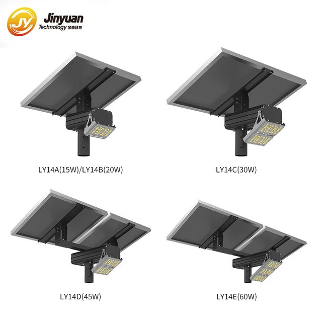 JY LY14C 30W Solar LED Street Light for Outdoor Sport Stadio