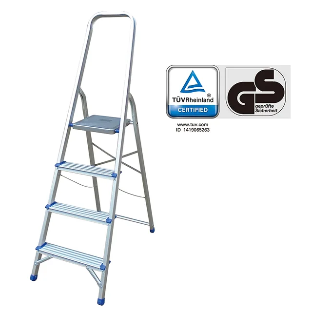 4-step alumnium household ladder with GS