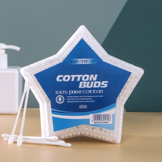 #1 A Paper cotton buds in monobloc canister