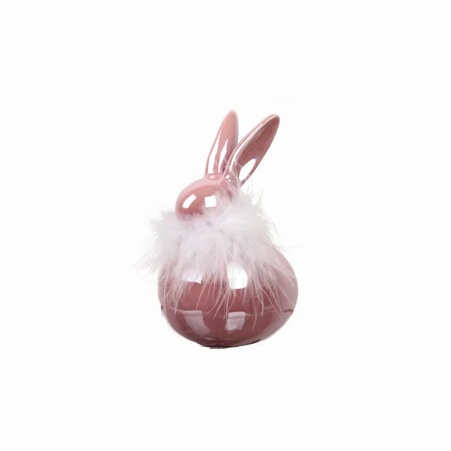 Eagle Gifts Easter Decoration Ceramic Bunny/Rabbit Easter Table Décor Holiday and Home Decoration