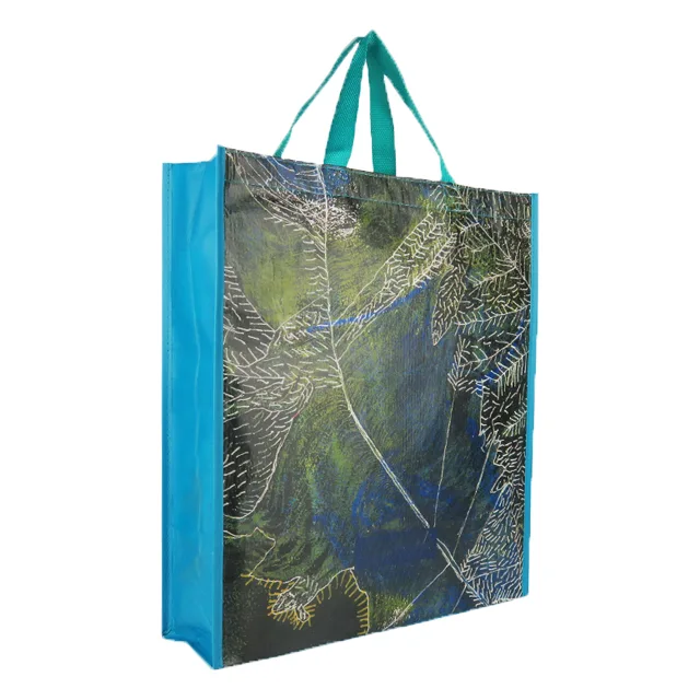 Custom logo print big rpet cloth shopping clothes tote bag for gifts