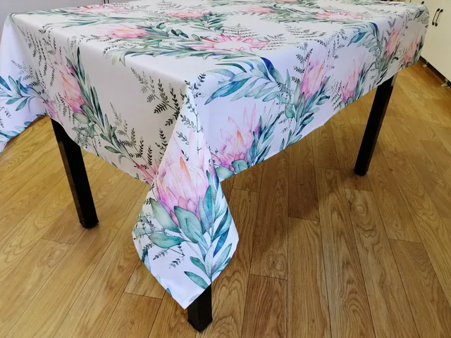 Printed tablecloth