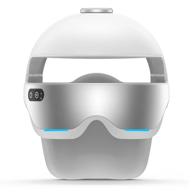 Rechargeable Wireless Head Eye Scalp Massager Build-in Music Human Nape Massage Relieve Head Muscle Pain