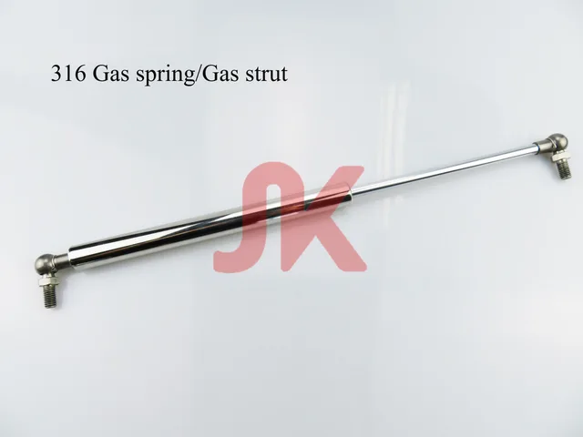 Stainless steel gas spring