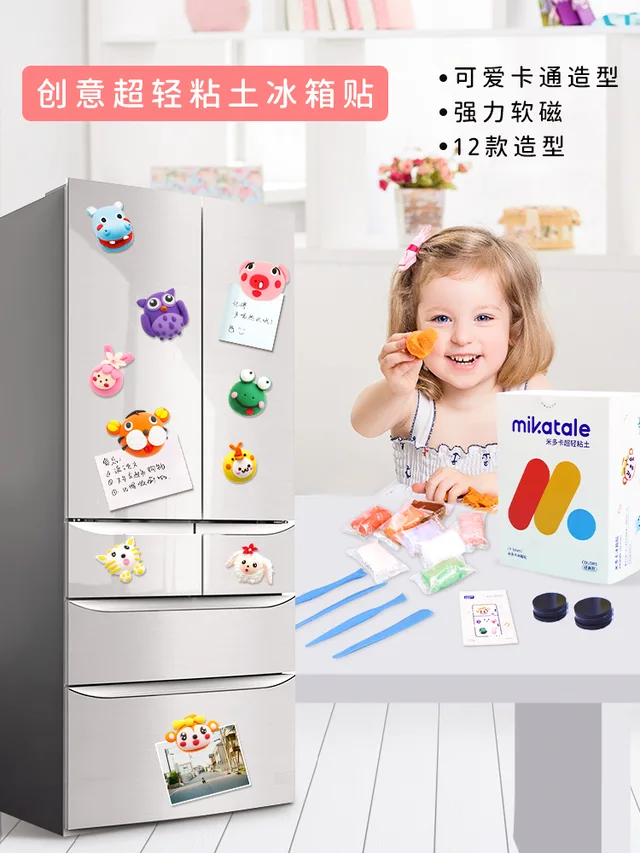 24colors Super Light Clay ITEM MK607 Air dry clay with sticker