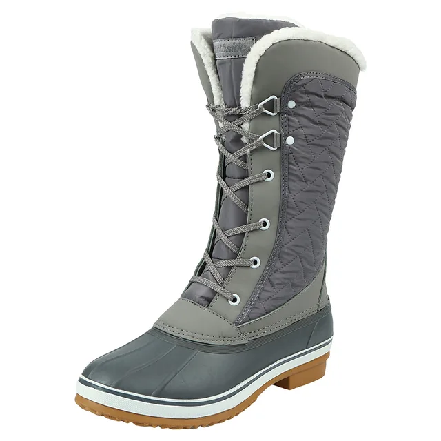 Women's outdoor high-top heavy-duty waterproof warm snow boots