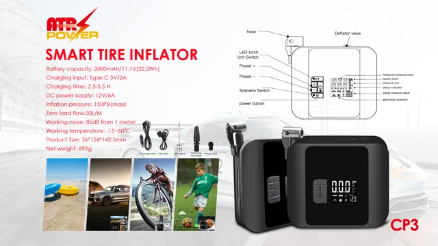 Wirelss Tire Inflactor