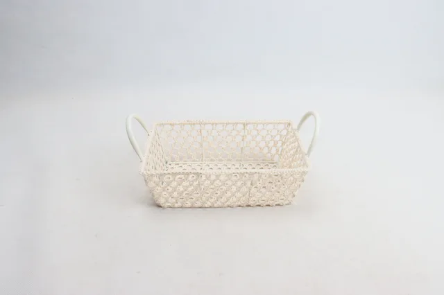 Rectangle Metal Wire bread Basket fruit basket