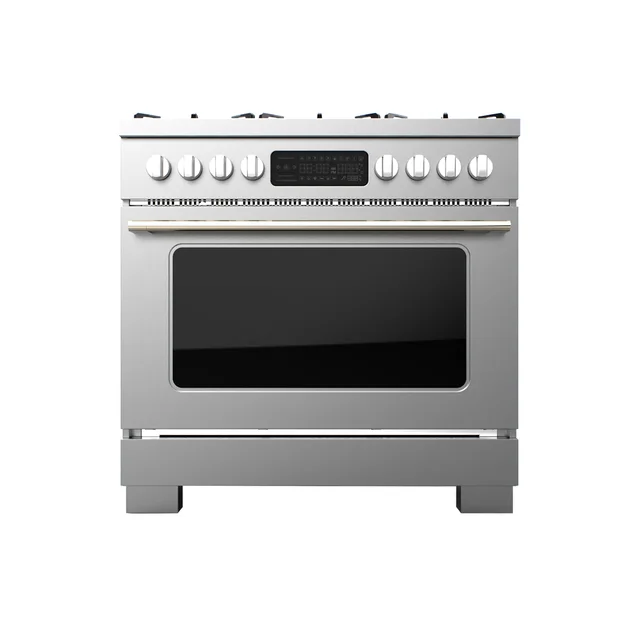 900mm cooker with Multifunction oven and gas hob