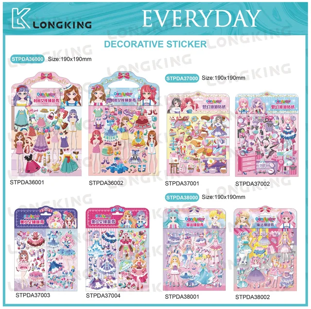 Dress-up Decorative Stickers