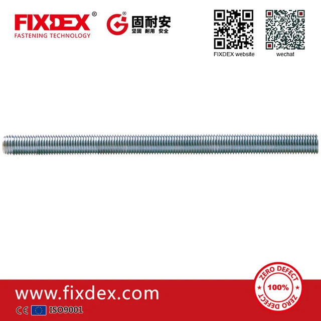 Carbon steel threaded rod