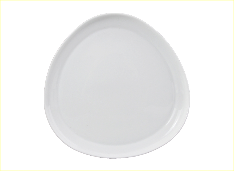 Opal Glass Opal Glassware Flat Plate Dinner Plate Heart Flat Plate 7'