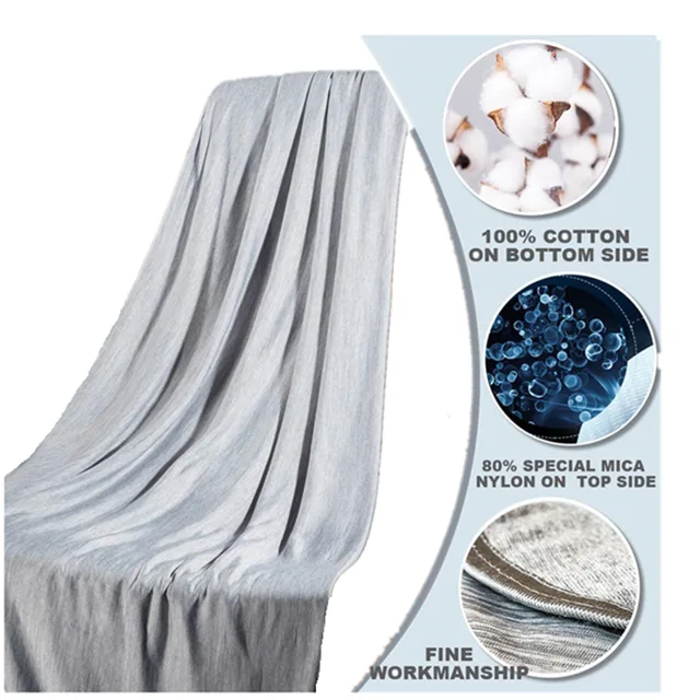 Cooling Weighed Blanket Blue