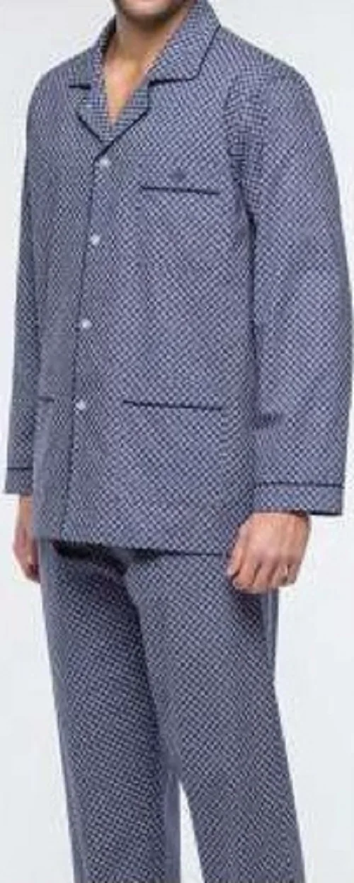 100% cotton men's woven pajamas