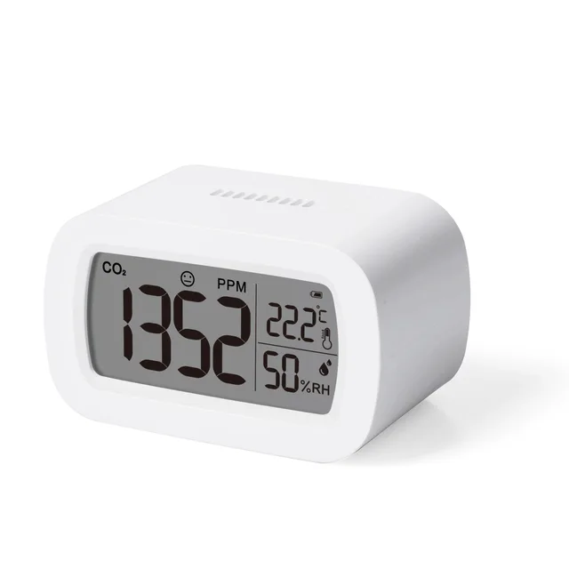 Infrared Sensor Alarm Gas Analyzers Monitoring Indoor Mini Carbon Dioxide Concentration Air Quality Monitor Portable CO2 Meter