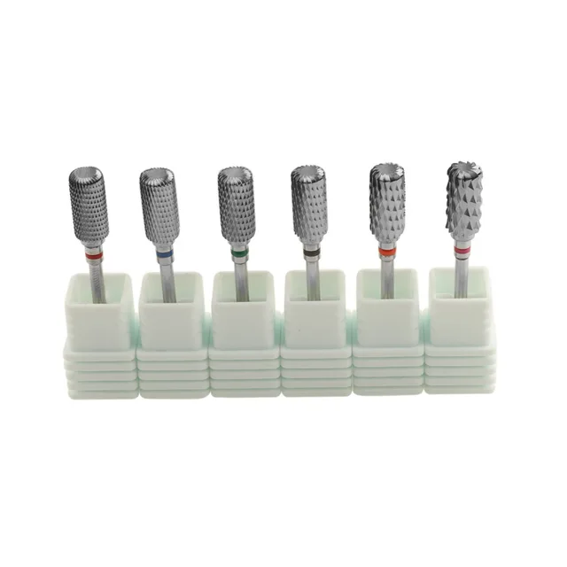 Barrel Shape Dust-Proof Carbide Nail Drill Bit