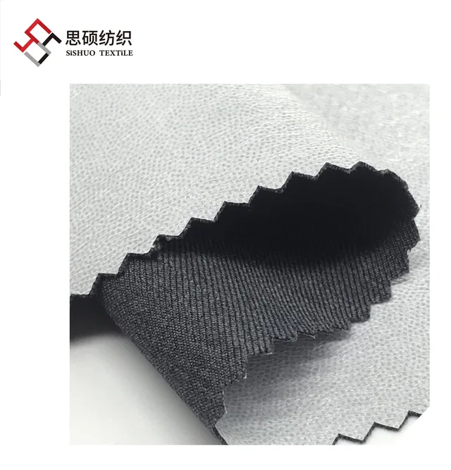 170D twill four way stretch bonded whiteTPU fabric for outdoor jacket