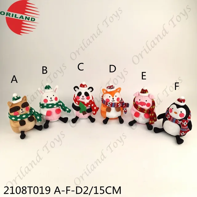 Christmas plush toy stuffed animals custom soft toy