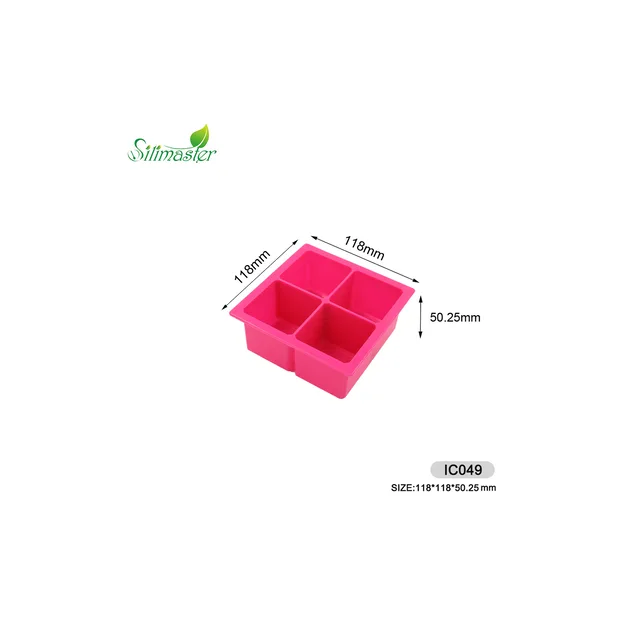 IC049 4 Cavity Ice Cube Tray