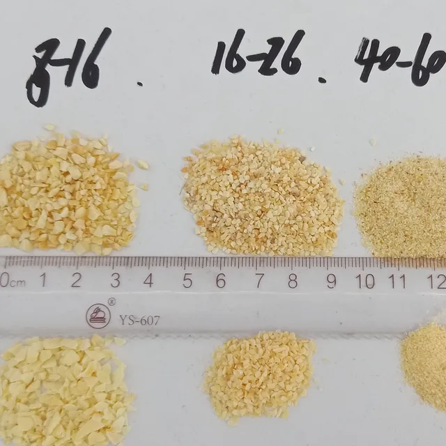 Dehydrated Garlic Granule 8-16, 16-26,26-40,40-60 Mesh For Sal