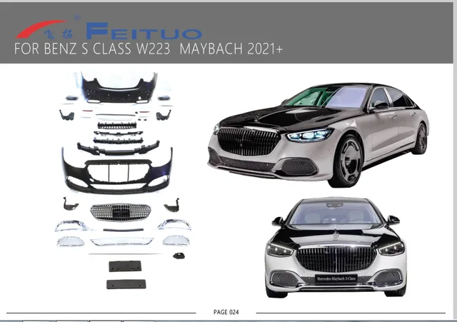 W223 21 Maybach Body Kit