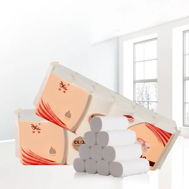 Toilet roll 3 ply layer Coreless Tissue Rolls Paper Bathroom Mother Toilet Roll Paper