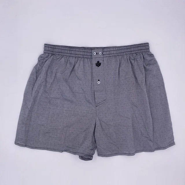 100%cotton men's woven boxer