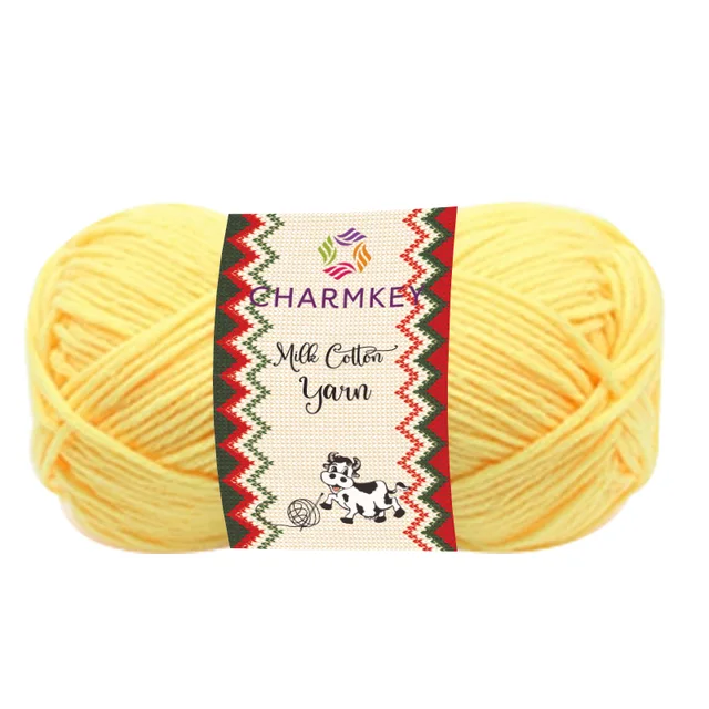 Milk cotton yarn