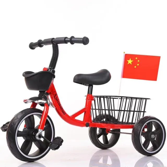 Children tricycle ride on toy EVA wheel kids tricycle