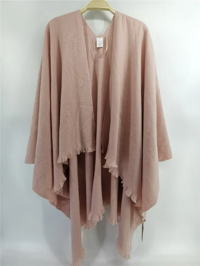 Woven poncho
