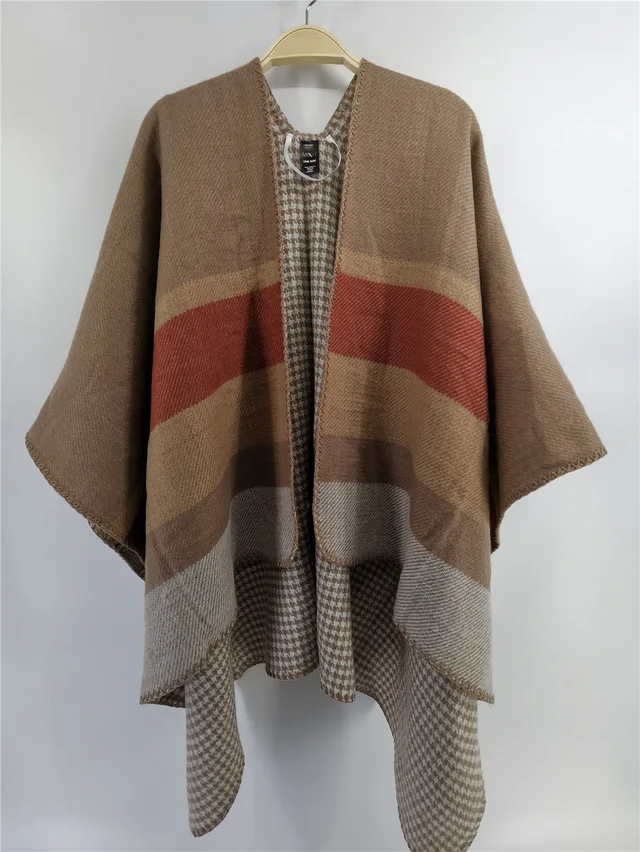 Woven poncho