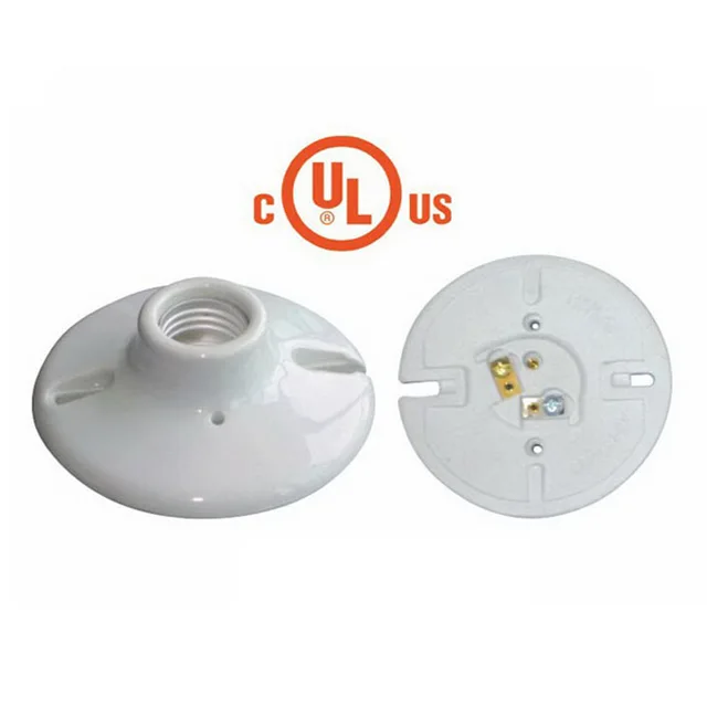 F507A E26 Porcelain lampholder ceramic UL lampholder