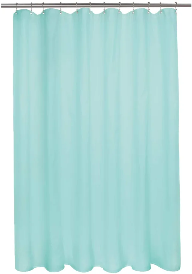 Awesome Water-Repellent Soft Feeling Embossed Microfiber Shower Curtain Liner