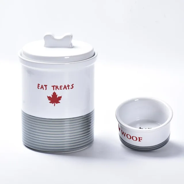 Custom design porcelain ceramic storage candle jar with lid