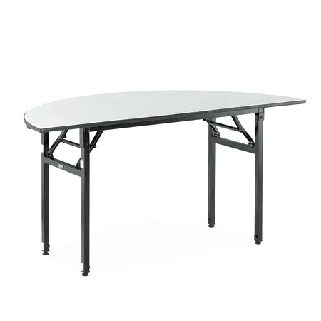 Half round table Hotel Restaurant Dining Half Round Folding Banquet Table