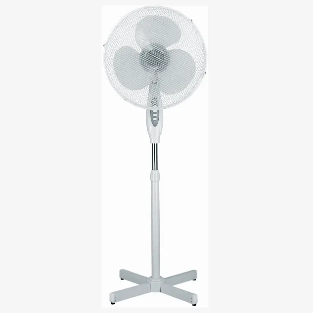 16-inch stand fan, air circulation, energy-saving, shaking head, silent, three-speed adjustable cross base electric fan