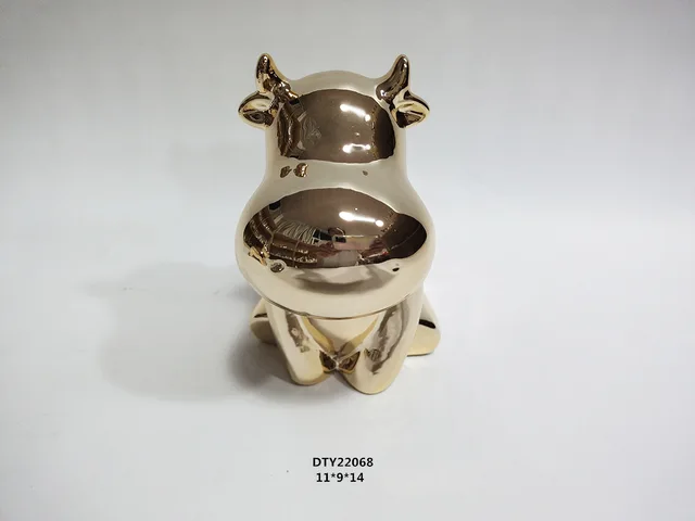 Christmas Ceramic Cute Elk home Decor