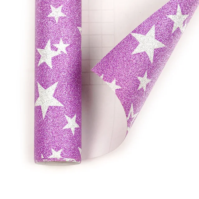 Glitter Self Adhesive Film Printed Wallpaper self adhesive vinyl film