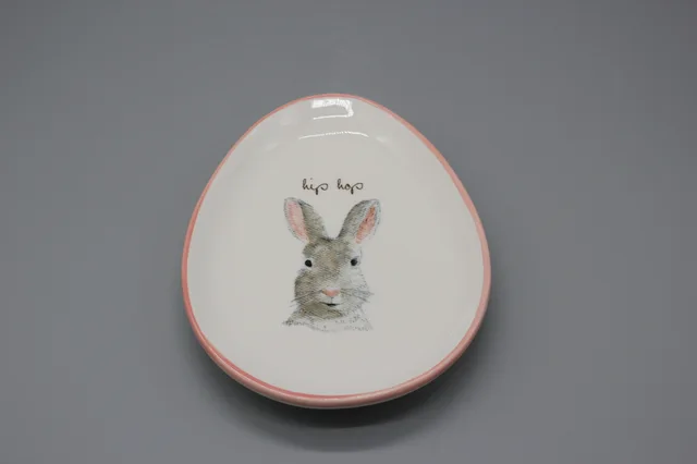 Ceramic plate