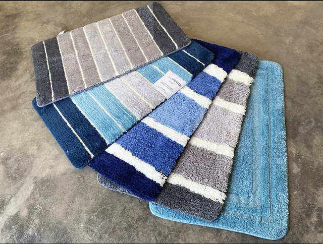 Super soft microfiber sponge floor mat