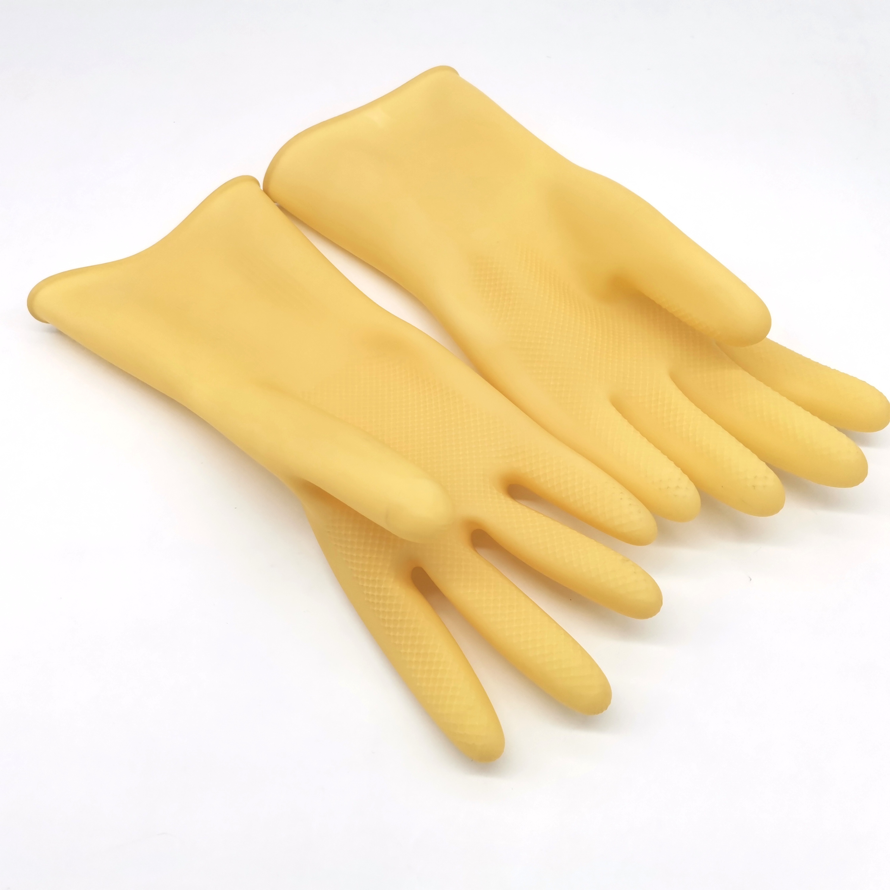 Xingli natural color light industrial latex gloves for safety work
