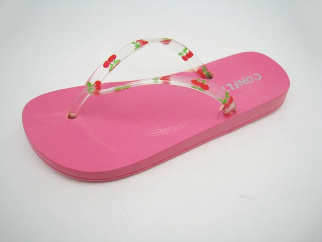 Beach casual lady PVC flip flop