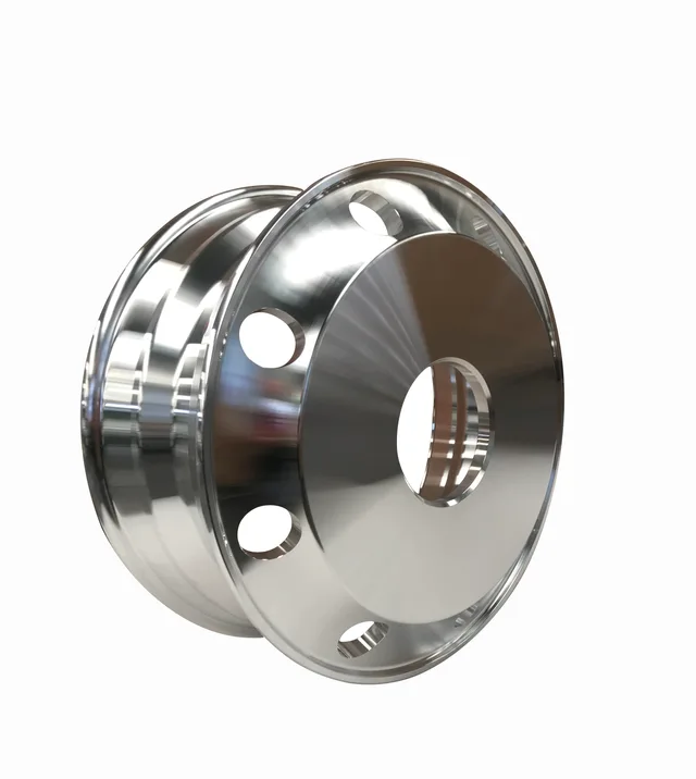 19.5x6.75 Aluminum Alloy Truck Wheel Hub Blank