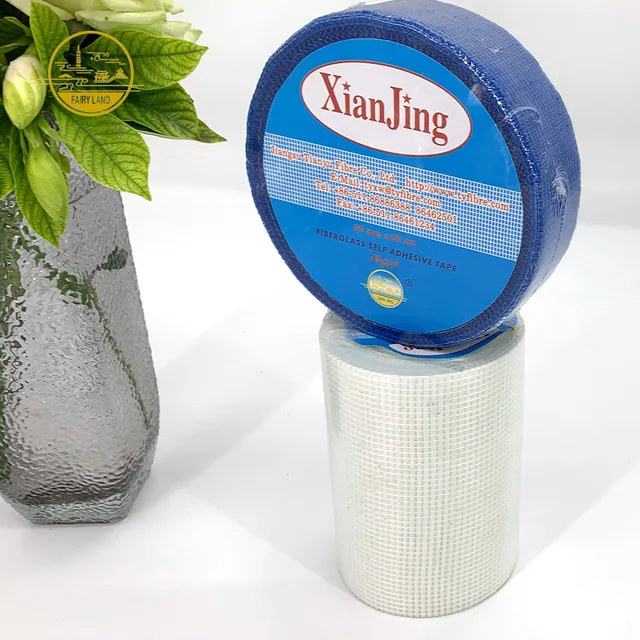 Self adhesive fiberglass tape