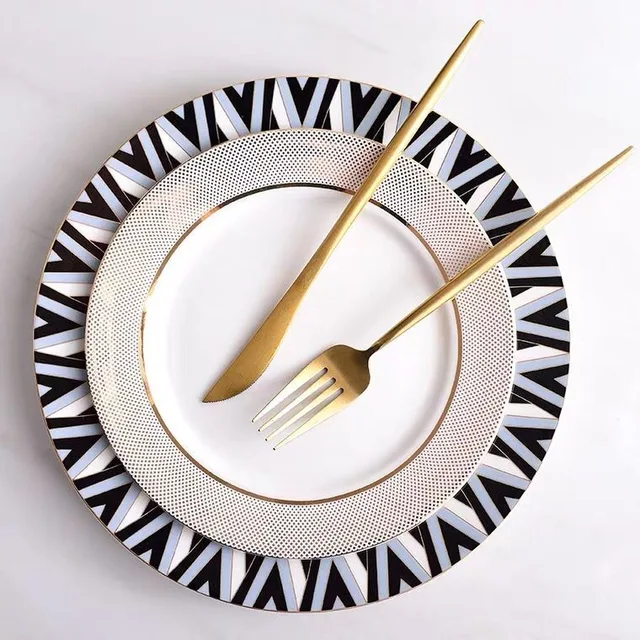New bone china, dinner ware, dinner set, plate