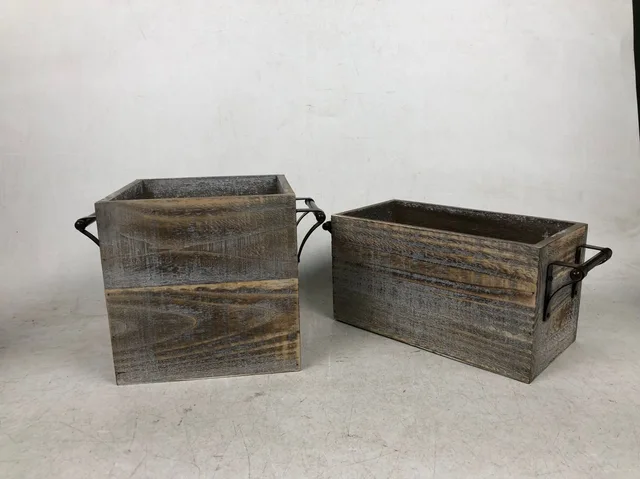 Wooden Pot