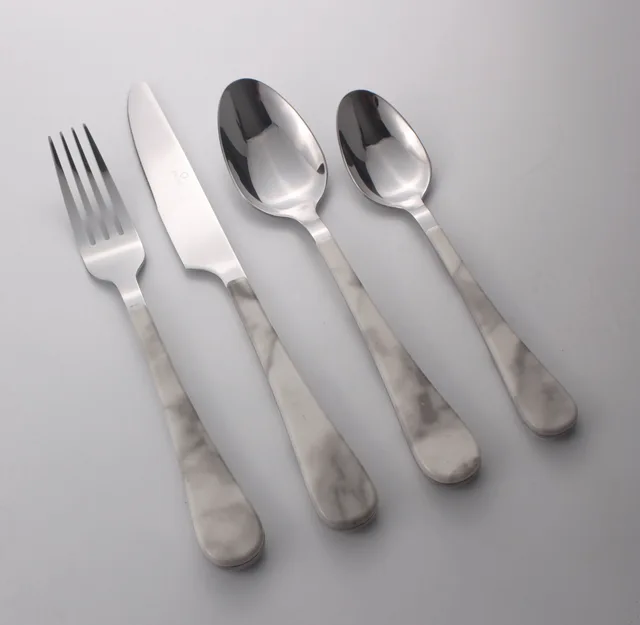 B002-A Stainless Steel Cutlery set with ABS handle