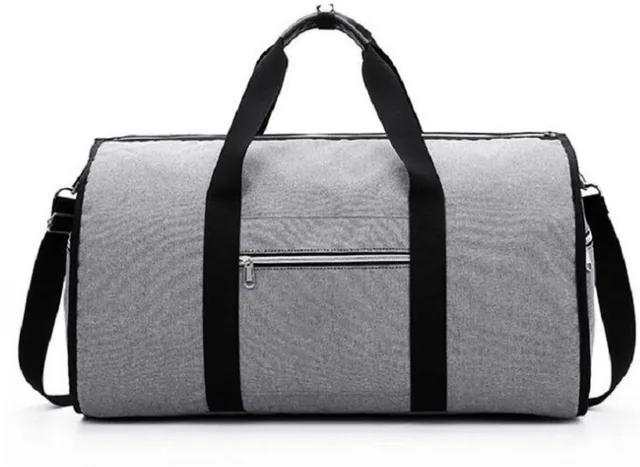 08y#New medium and large capacity fitness bag suit hanging clothes dual - use storage bag